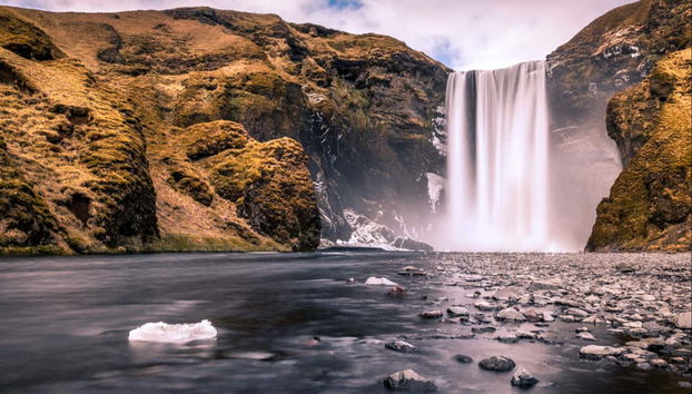 Skógafoss Waterfall
