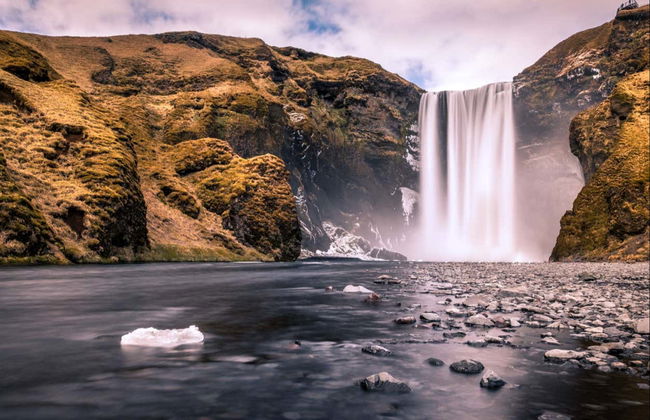 Seljalandsfoss & Skógafoss Waterfalls + Sólheimajökull Glacier - Photo 3