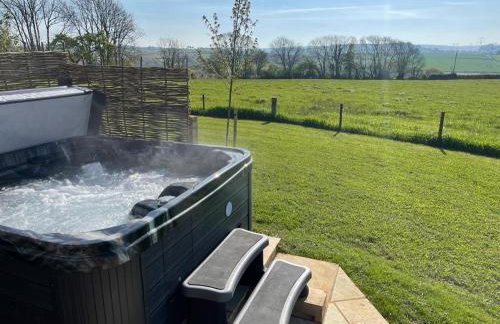 Honey Bee - Comfortable luxury shepherds hut with hot tub - Foto 5