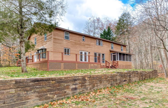 4BR Lodge on Wolf Creek – Fishing, Hiking, New River Fun & Hokie Weekends - Foto 58