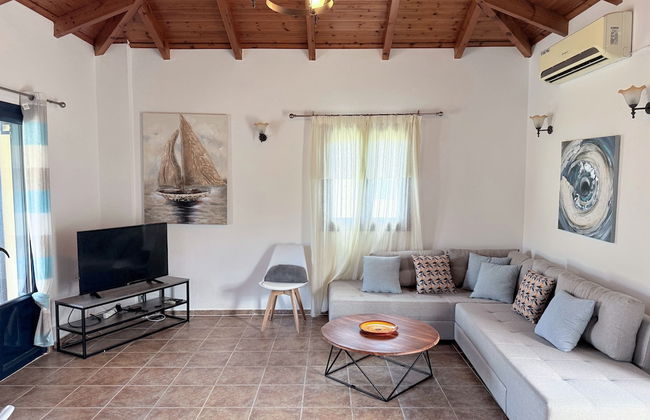 Linda's Villa In Unrivalled Position in Kournas - Amazing View! - Foto 19