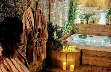 Les Spas de la mer, Appart&Spa Canopée, 100m de la plage, Love Room - Foto 24