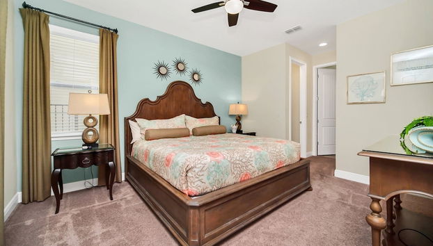 8-Bedroom Villa with Theater Near Disney 8 Home by RedAwning - Foto 3, Habitación