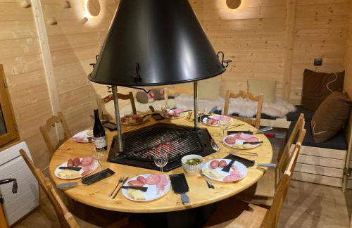 l'Echo des Glieres vue montagne centre village sauna & grill - Foto 1