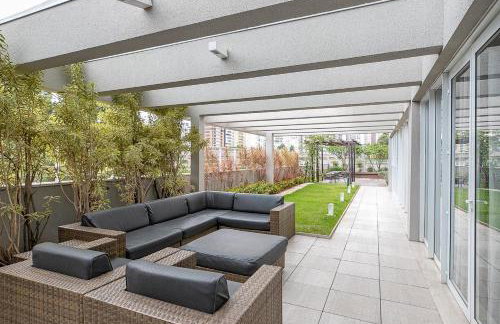 Studio Campo Belo com Rooftpo Piscina e Metrô - Foto 11