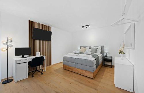 M&G Studio für 3 mit Parkplatz, Küche, Arbeitsplatz - Foto 1