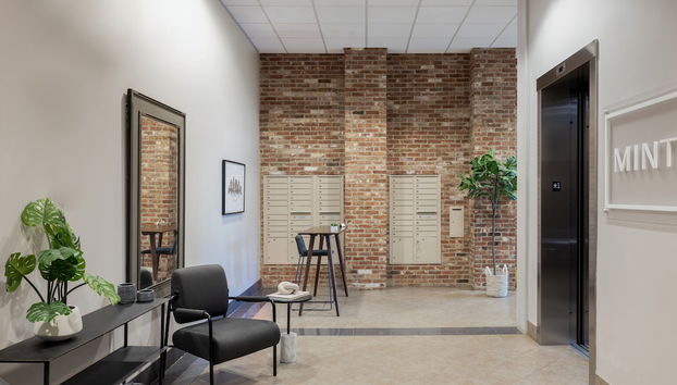 Sala de estar do lobby