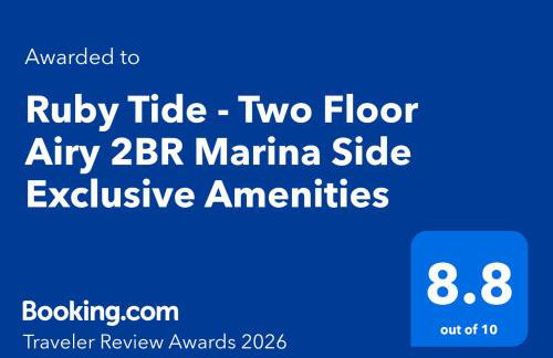 Ruby Tide - Two Floor Airy 2BR Marina Side Exclusive Amenities - Foto 3