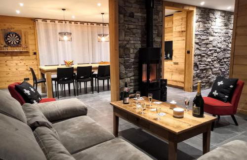 Chalet Josaly Jacuzzi et Sauna - Foto 8