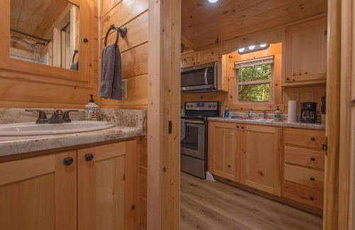 Peggers Cabin Luxury Rustic Tiny Cabin Spa - Foto 25