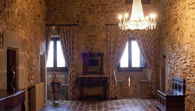 Coin salon dans le hall