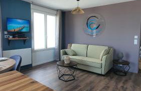 l'echo des vagues ,face mer, vue imprenable, appartement pour 2 à 4 personnes - Foto 2