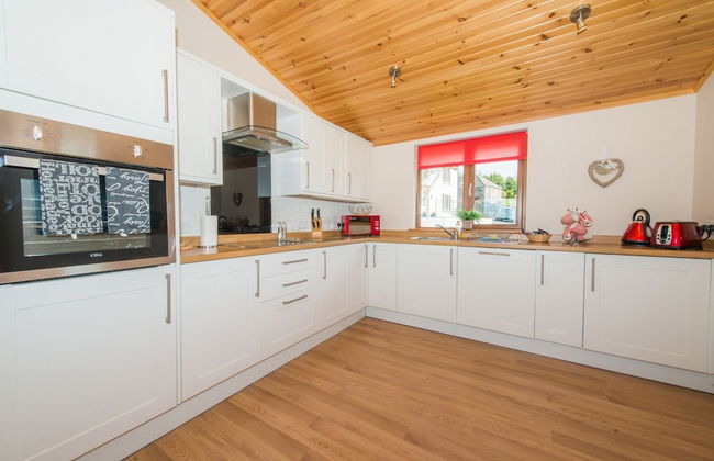 Barn Lodge With Hot Tub Near Cupar, Fife - Foto 5