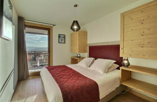 ARC 1600, LE RIDGE, Appartement 06 personnes Vue Montagne - ski aux pieds - Sauna, Hammam, Piscine - Foto 7