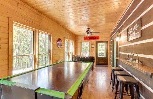 Blue Ridge Cabin with Hot Tub, Fire Pit, and Game Room - Photo 28
