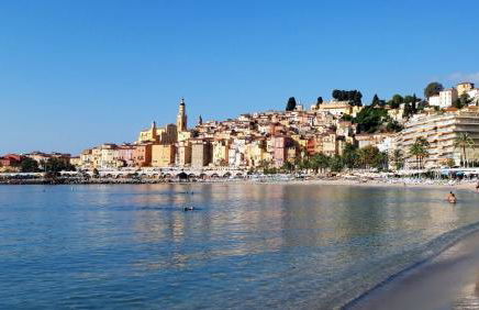 Studio vue mer, balcon face port de Garavan, plage et gare à pied - Foto 14