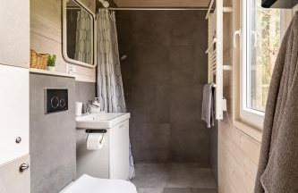 Sosnowy Raj domki nad rzeką Wkrą - Foto 37