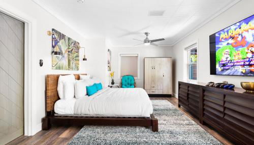 Palms Retreat! Giant Heated Pool-HotTub-FirePit-5Min2Beach-Pets-EV Chgr - Foto 5, Game Room