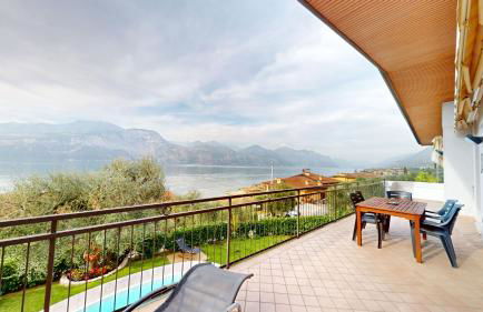 Villa Mimosa-Con piscina e vista lago - Foto 9