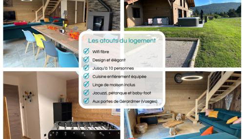 Chalet COCOTTE - pétanque, jacuzzi & baby-foot - Foto 3