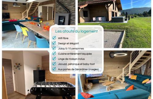 Chalet COCOTTE - pétanque, jacuzzi & baby-foot - Foto 3