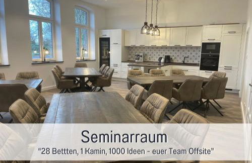 Meine Schule Sehlingen, Familien & Generations Landurlaub, Freunde & Team-Auszeit, Workation, Sauna, Ruhe & Erholung, Niedersachsen, Verden, Hamburg, Bremen, Lüneburger Heide, Heide Park 38 km , Serengeti Park 39 km, Weltvogelpark 22 km - Foto 6