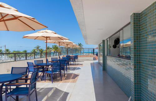 Na Beira da Praia - Conforto e vista privilegiada do 10º andar! - Foto 3