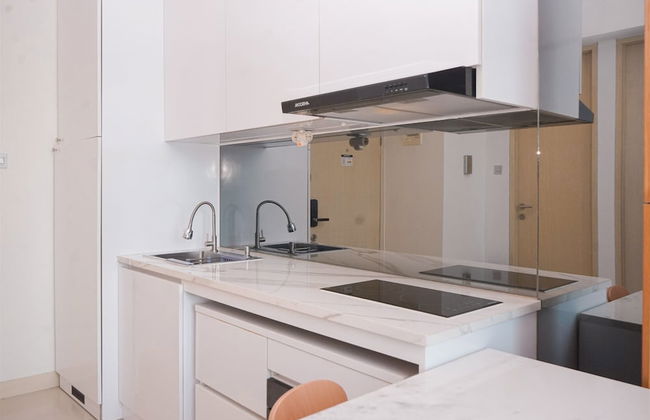 Modern And Comfy 1Br Apartment Tree Park City Bsd - Foto 9