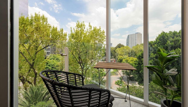 w Lovely Loft w Perfect View in Roma Norte - Foto 5, Habitación