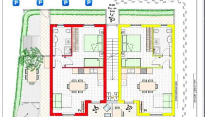 Conero Casa T8- Marcelli di Numana in Piazzale Tremiti 8 con Parcheggio Esclusivo Giardino e Barbecue - Foto 5