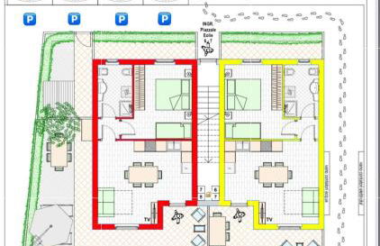 Conero Casa T8- Marcelli di Numana in Piazzale Tremiti 8 con Parcheggio Esclusivo Giardino e Barbecue - Photo 5