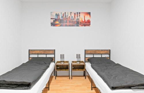 OF02 Komfortables Apartment für Monteure und Teams - 4 Schlafzimmer mit 10 Einzelbetten - LS Crewcomfort - weitere Unterkünfte verfügbar - Foto 2