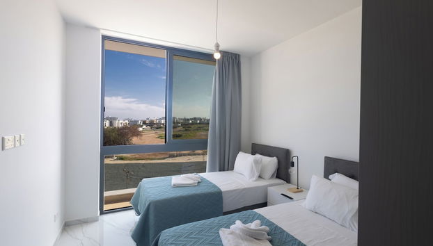 Protaras Aqua Pearl Villa Aq10 With Pool Heating - Foto 4, Habitación