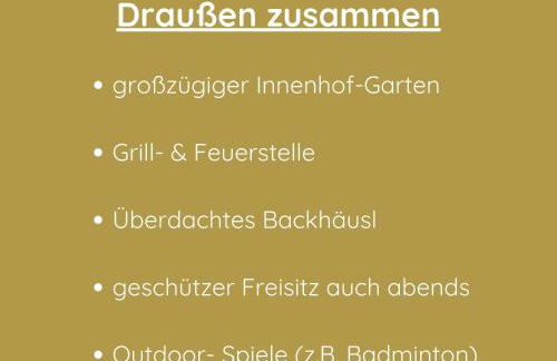 Altkreut Festenhof, Linde und Kastanie, 2 große FeWos für Gruppen bis 19 Personen ruhig und naturnah, 60 Min von München - Foto 25