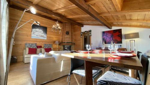 Appartement de Charme avec Cheminée à Praz sur Arly - 2 Chambres, Balcon, Proche Ski et Centre - FR-1-603-80 - Foto 2