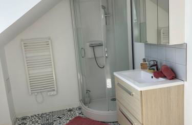 Maison familiale, 13 lits, 3 SDB, parking gratuit, jardin, terrasse - Foto 28