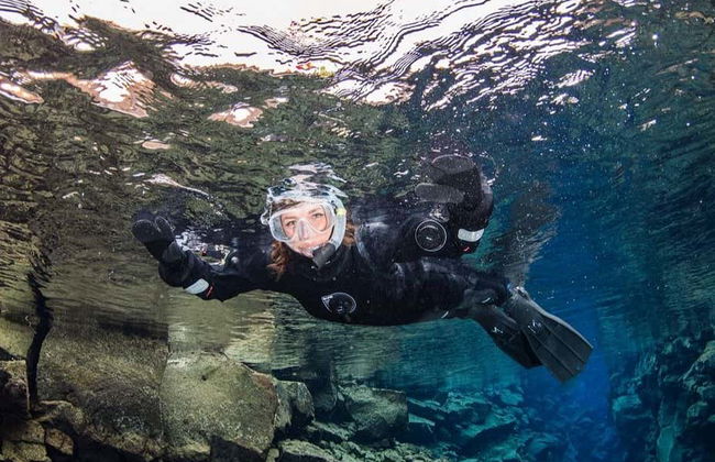 Snorkeling nella faglia di Silfra + Spa a Laugarvatn - Foto 1