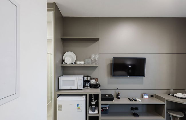 MHFA Studios em Prédio Luxuoso Vista Mar - Foto 34