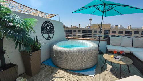 "Rooftop One" jacuzzi - plein sud - 2 chambres sur les canaux - Foto 3