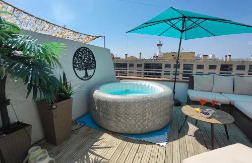 "Rooftop One" jacuzzi - plein sud - 2 chambres sur les canaux - Foto 3