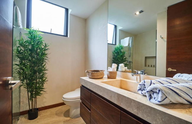 Luxury Penthouse in Aldea Zama, private pool and rooftop, 24 7 security in a gated community - Photo 68