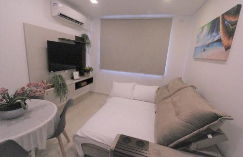 Apto22-Lindo -3 quartos- em Santos-SP com ar condicionado - Foto 15