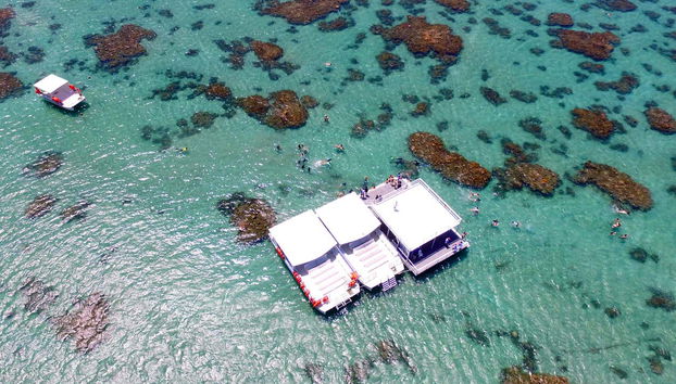 Vue aérienne de Maracajaú