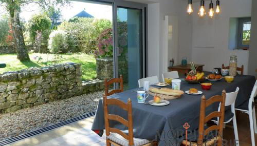 Belle longère en campagne à Larmor Baden - Foto 4