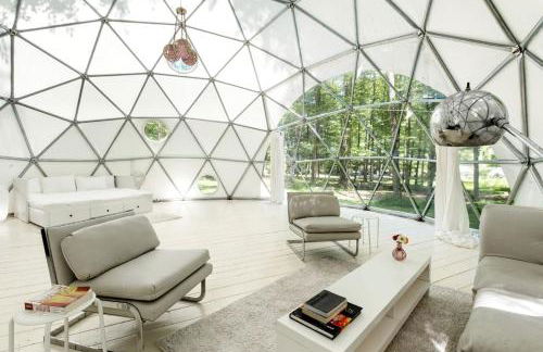 Incredible Spacious Dome for A Group Glamping Experience Surrounded by Nature in Woodridge, New York - Foto 15