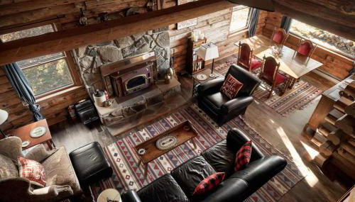 Riverfront Log Cabin w Fireplace Grill & Fire Pit - Foto 3