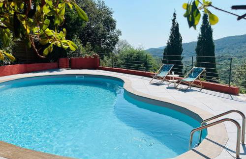 VillaM with heated pool, panoramic view, sea - Foto 10