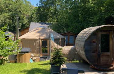 Gîtes et yourte le Tucaou avec bains nordiques - Foto 7