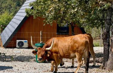 Chalés Luna in rio A-Frame Romântica no Gerês com vista Rio - Foto 42