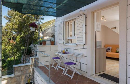 Apartments Lovro - Duplex One Bedroom Apartment with Terrace and Partial Sea View 1 - Foto 46